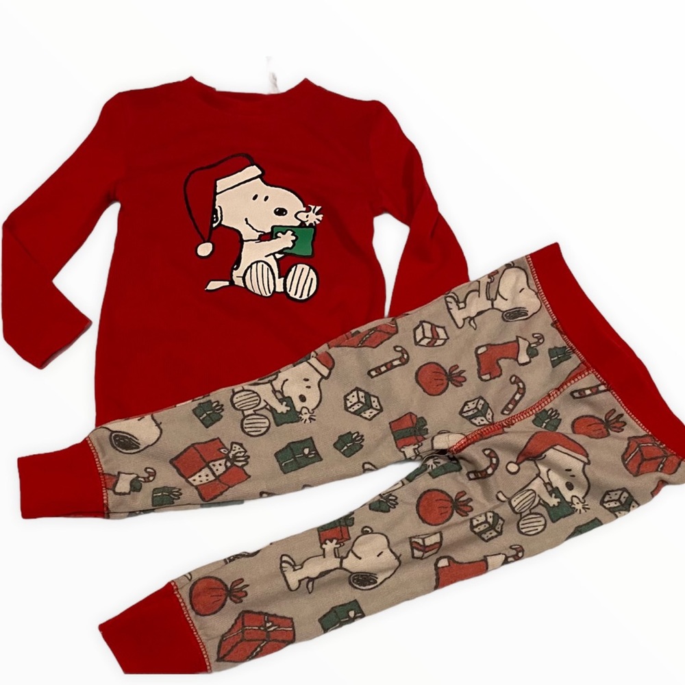12 month Peanuts Pajama Set